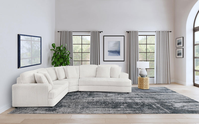 Emberson Upholstered Modular Sectional Sofa Ivory
