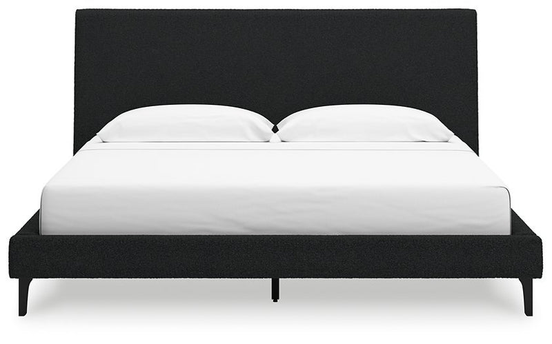 Cadmori Upholstered Bed with Roll Slats