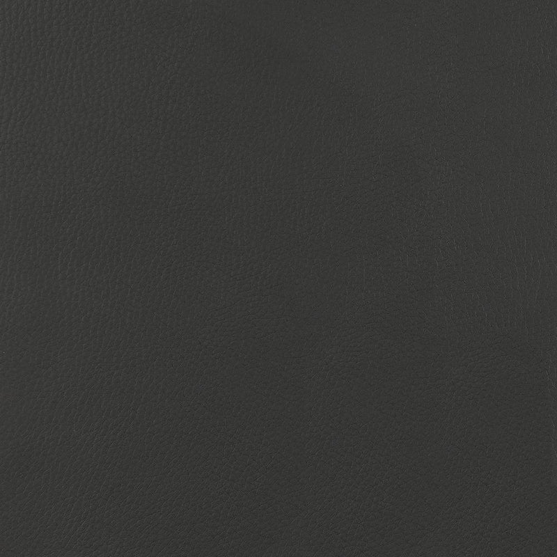 Bowman Round Upholstered Ottoman Grey