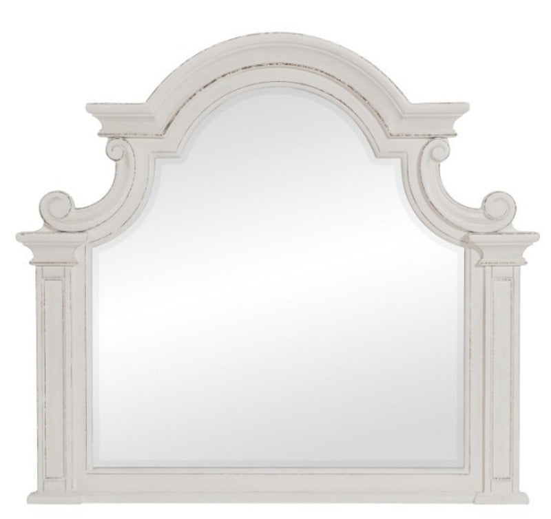 Baylesford Mirror in Antique White 1624W-6