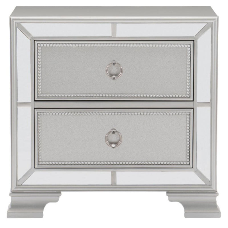 Avondale Nightstand in Silver 1646-4