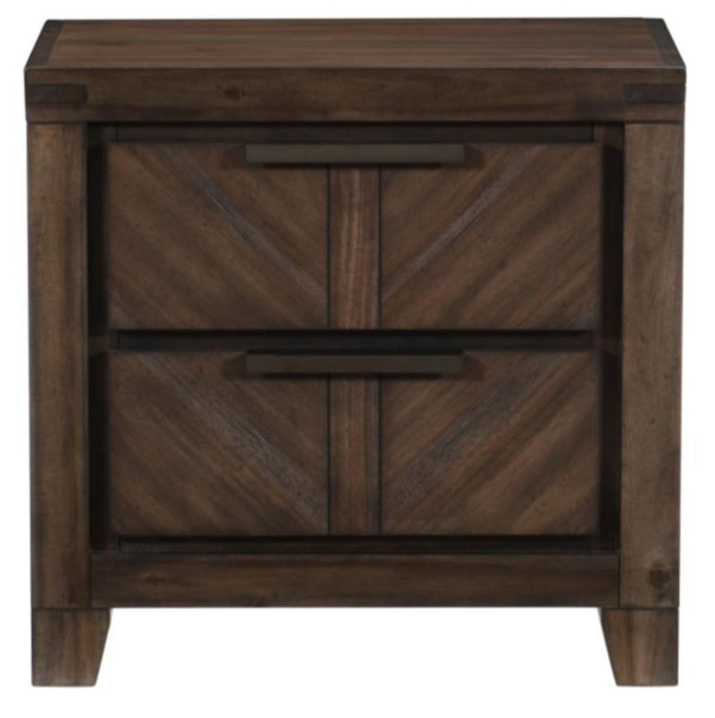 Parnell Nightstand in Rustic Cherry 1648-4