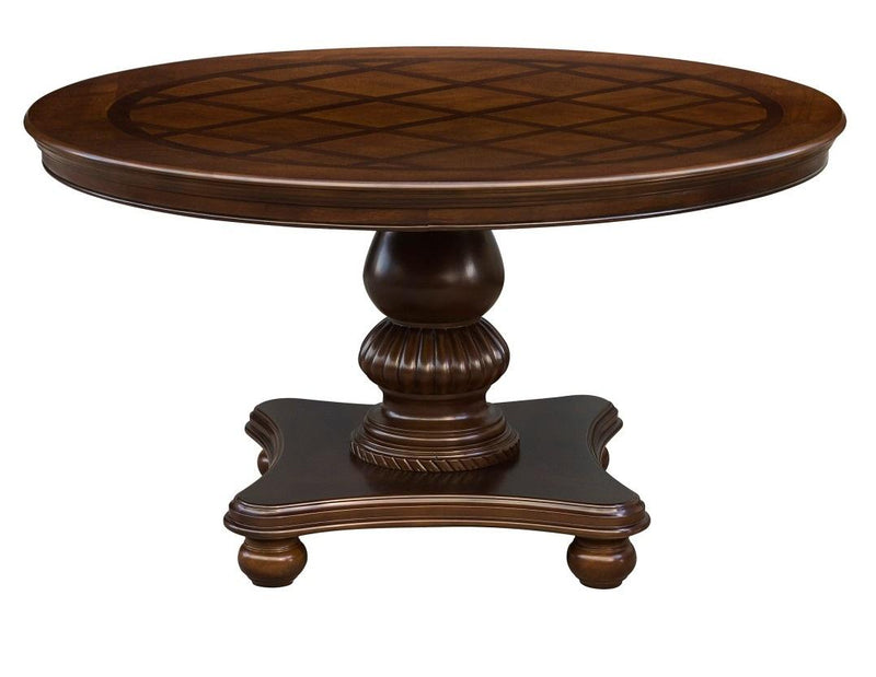 Lordsburg Round Dining Table in Brown Cherry 5473-54*