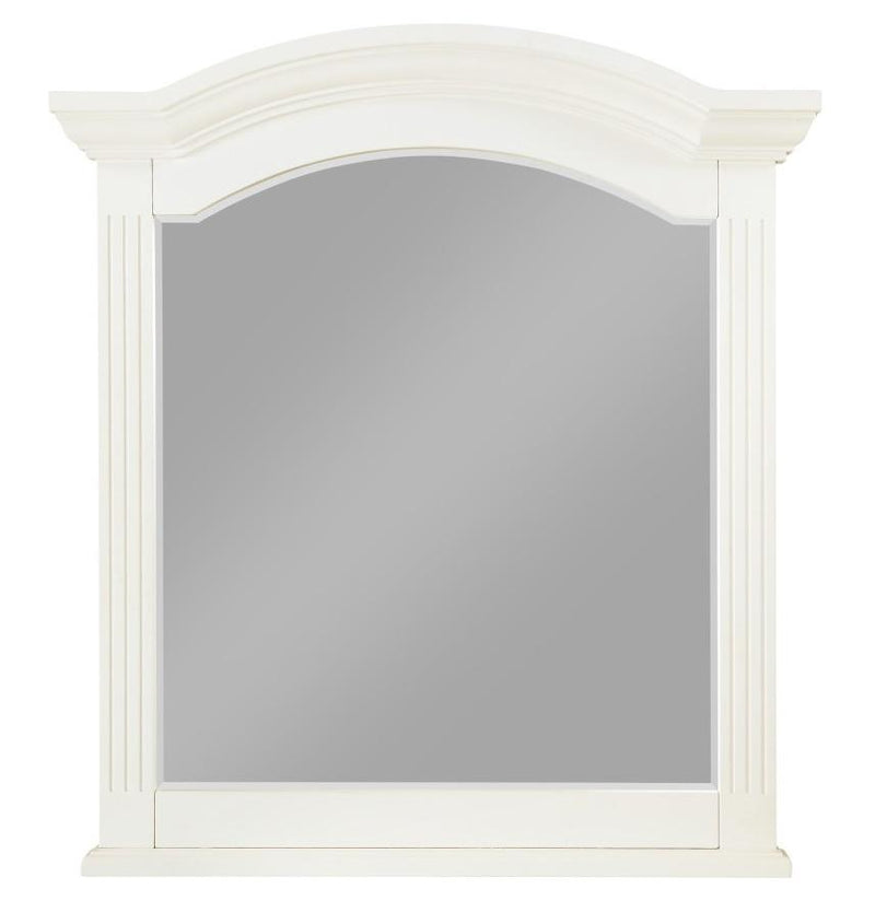 Meghan Mirror in White 2058WH-6