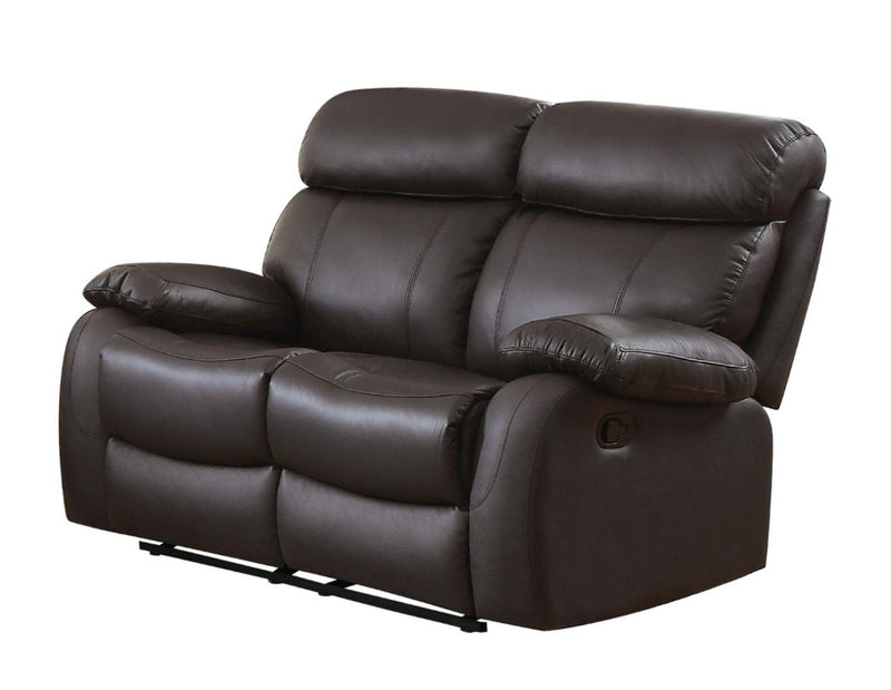 Pendu Double Reclining Loveseat in Brown 8326BRW-2