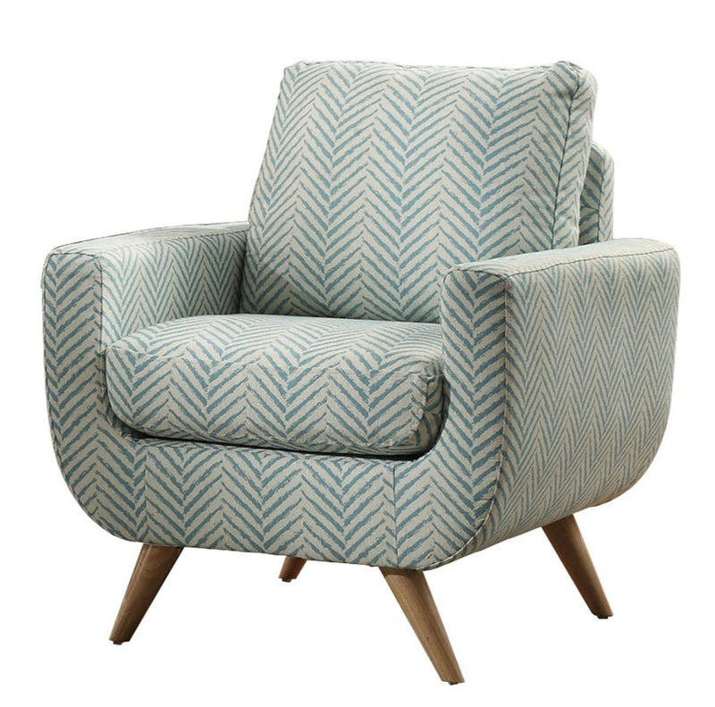 Deryn Accent Chair in Teal 8327TL-1S