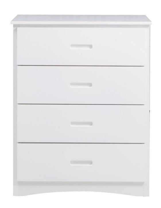 Galen 4 Drawer Chest in White B2053W-9