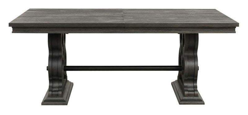 Arasina Dining Table in Dark Pewter 5559N-96*