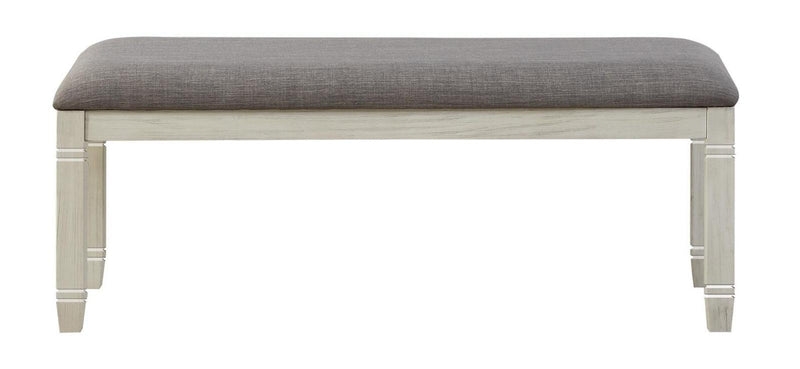 Granby Bench in Antique White 5627NW-13