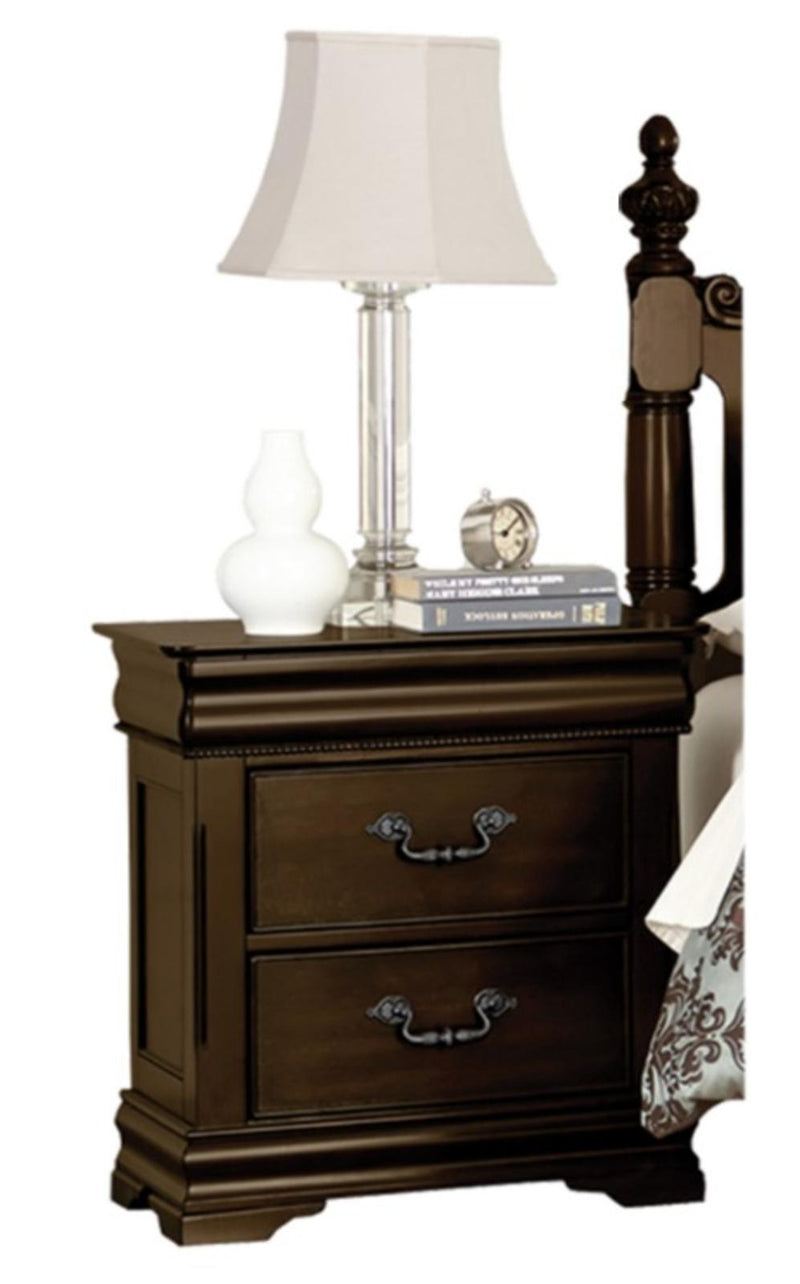 Mont Belvieu Nightstand in Dark Cherry 1869-4