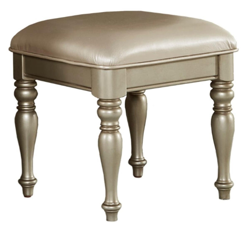 Antoinetta Vanity Stool in Champagne Wood 1919NC-14