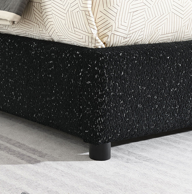 Laverni E.King, Full, & Queen Bed White, Grey, & Black