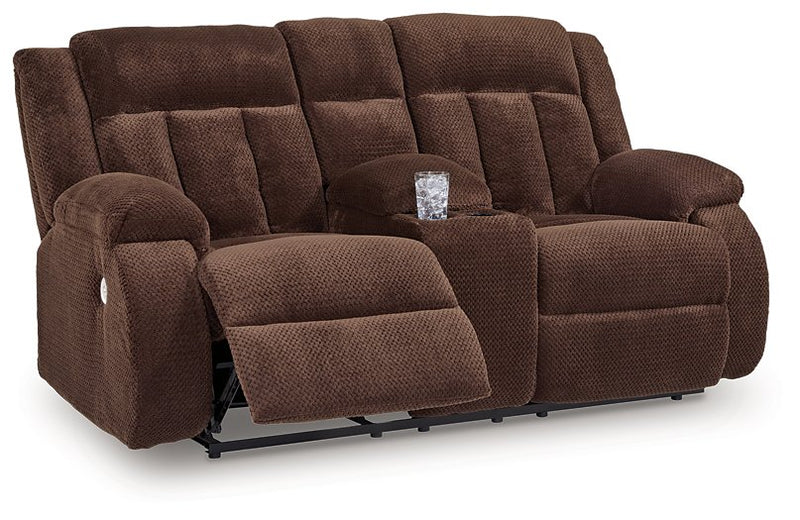 Observation Power Reclining Loveseat with Console