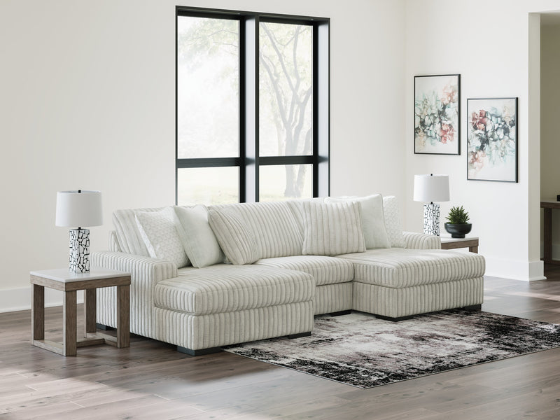 Stupendous Sectional with Double Chaise