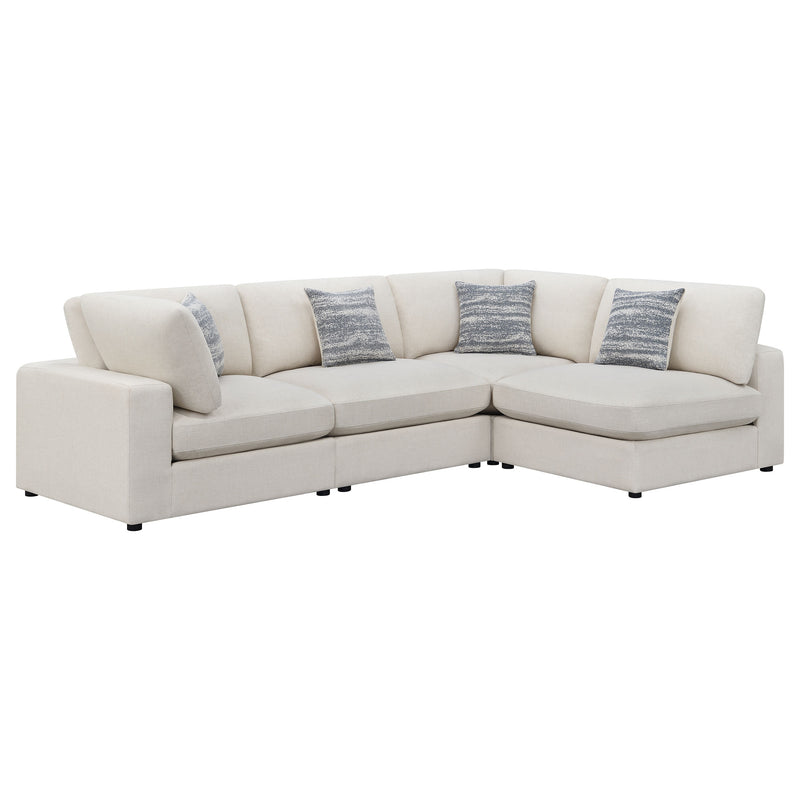 Serene 4 Pc Sectional Beige