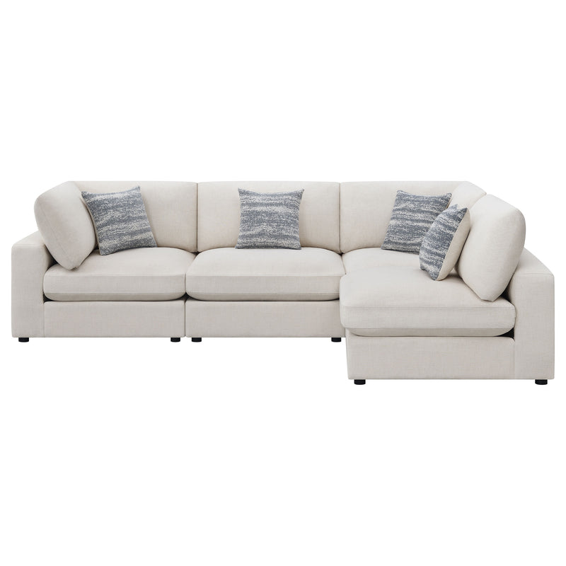 Serene 4 Pc Sectional Beige