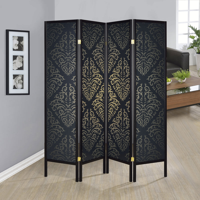 Haidera Four-Panel Room Divider