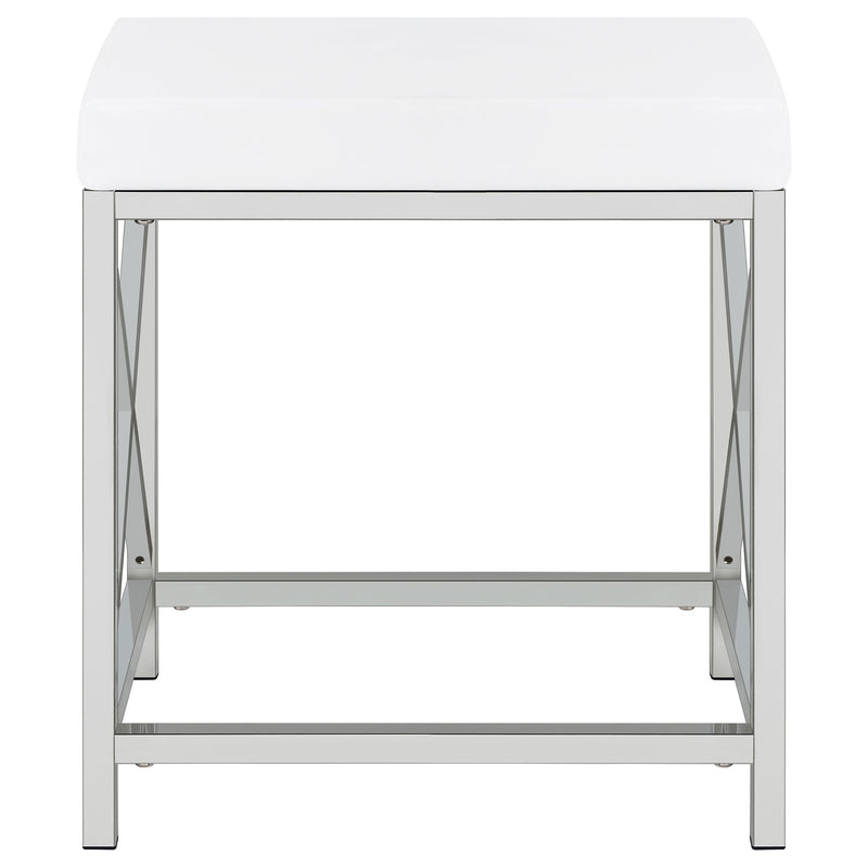 Eliza Makeup Vanity Table with LED Mirror and Stool