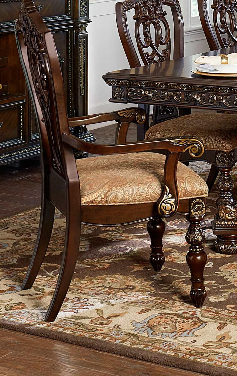 Catalonia Arm Chair in Cherry (Set of 2) 1824A