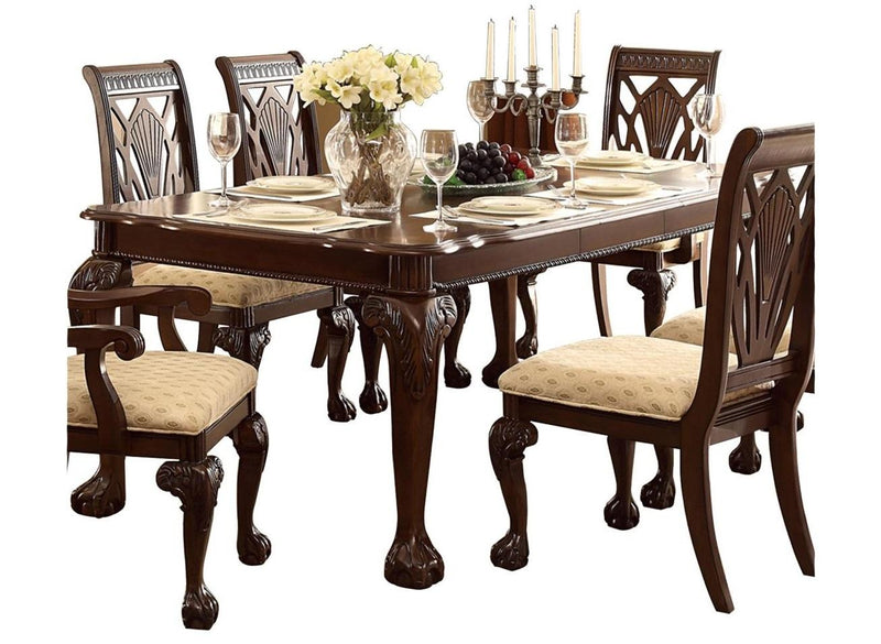Norwich Dining Table in Dark Cherry 5055-82