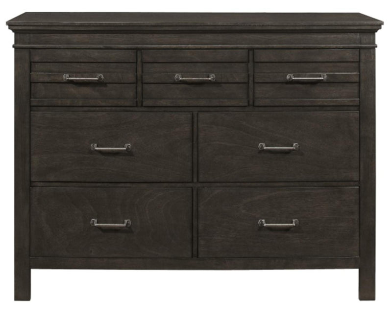 Blaire Farm Dresser in Saddle Brown Wood 1675-5