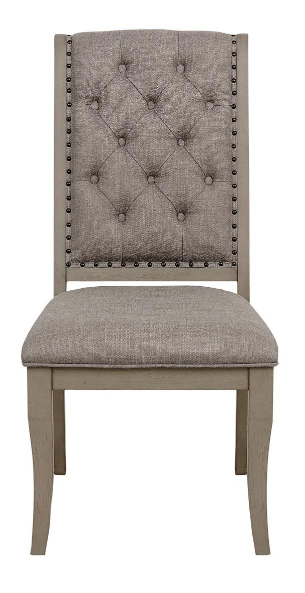 Vermillion Side Chair in Gray (Set of 2)