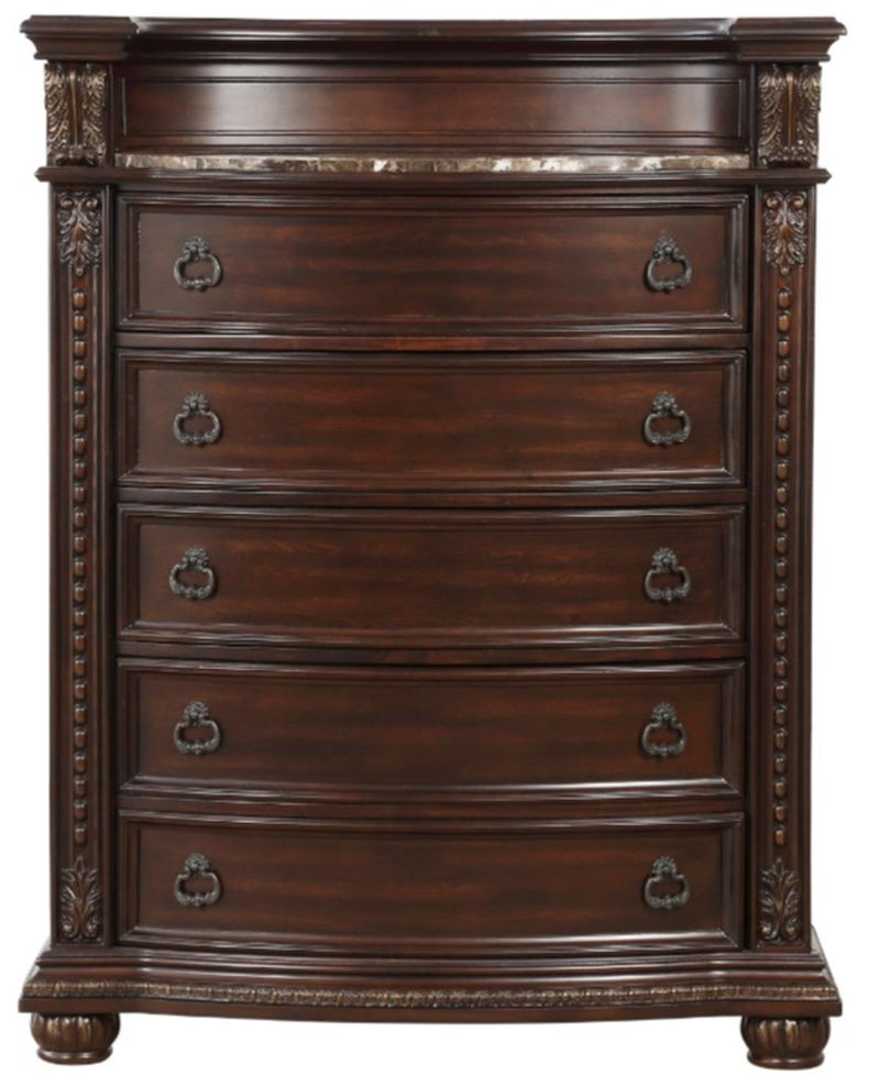 Cavalier Chest in Dark Cherry 1757-9