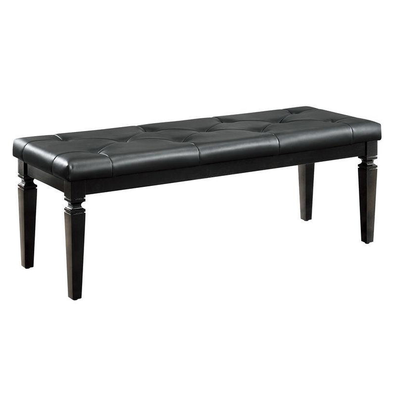 Allura Bed Bench in Black 1916BK-FBH