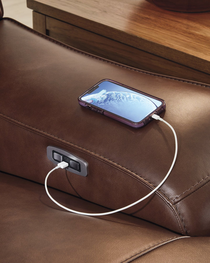 DeepWakes Power Reclining Loveseat with Console